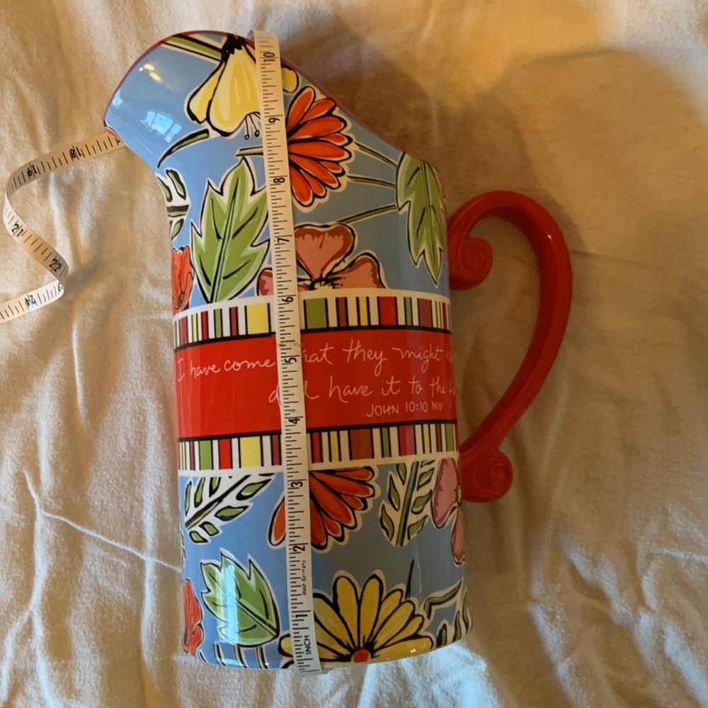 Ceramic pitcher new in box - Picture 6 of 8